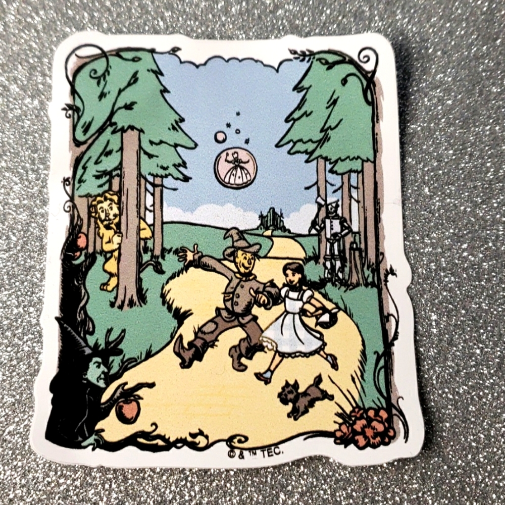 10/$10 Wizard of Oz waterproof sticker Movie